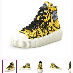 High Top Barocco Sneakers